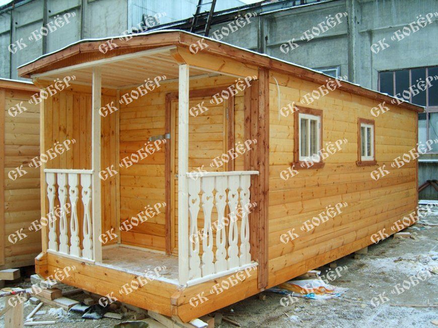 Баня из бруса 7x2,3 в Жуковском