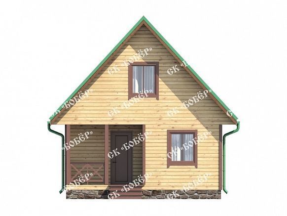 Дом из бруса 6х6. фото
